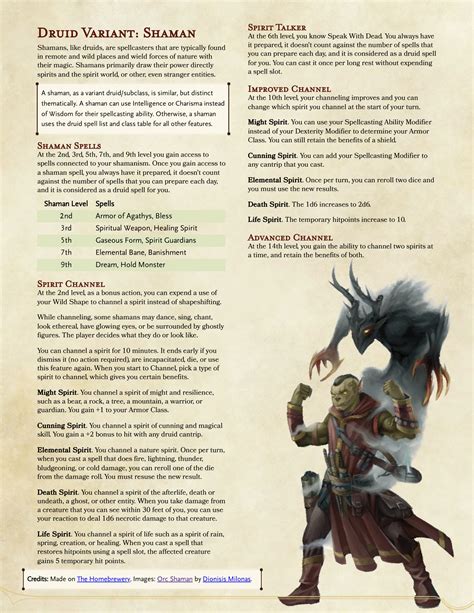dnd 5e druid level up|druid subclasses 5e.
